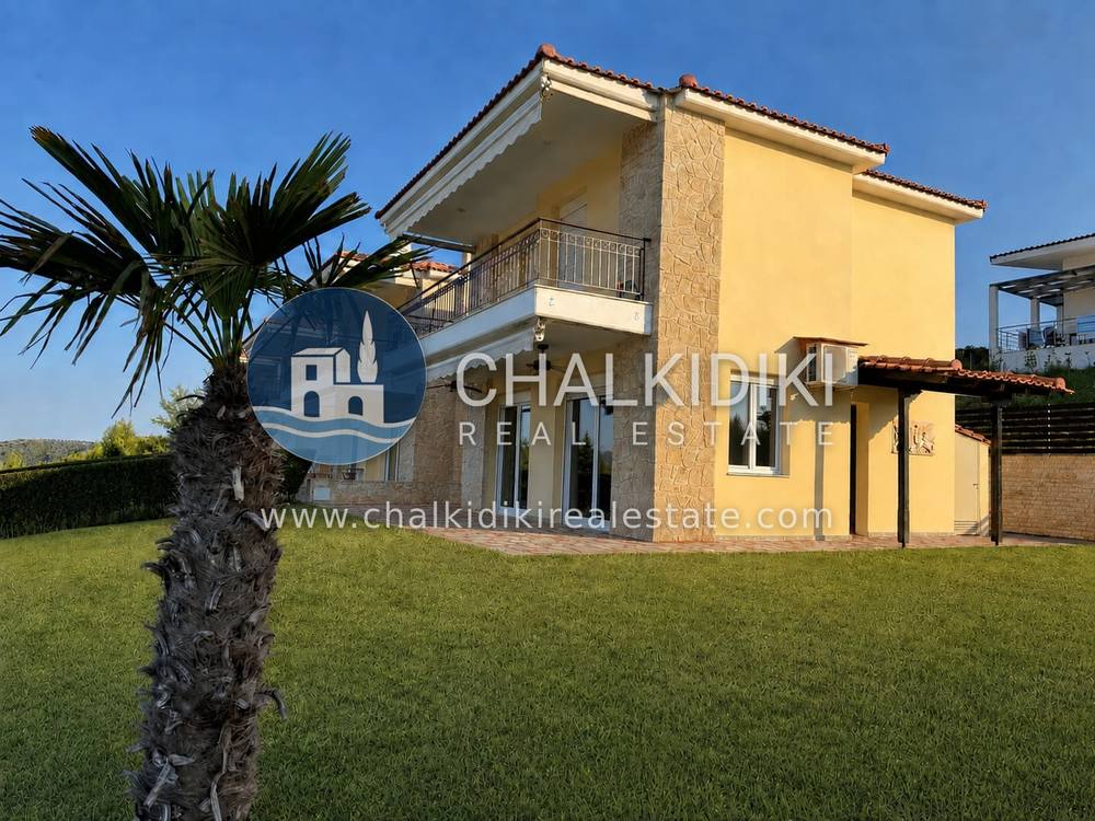 101 m² Holiday Villa with Sea View in Loutra, Chalkidiki