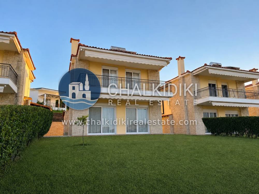 Mediterranean Sea View Villa for Sale in Loutra, Chalkidiki