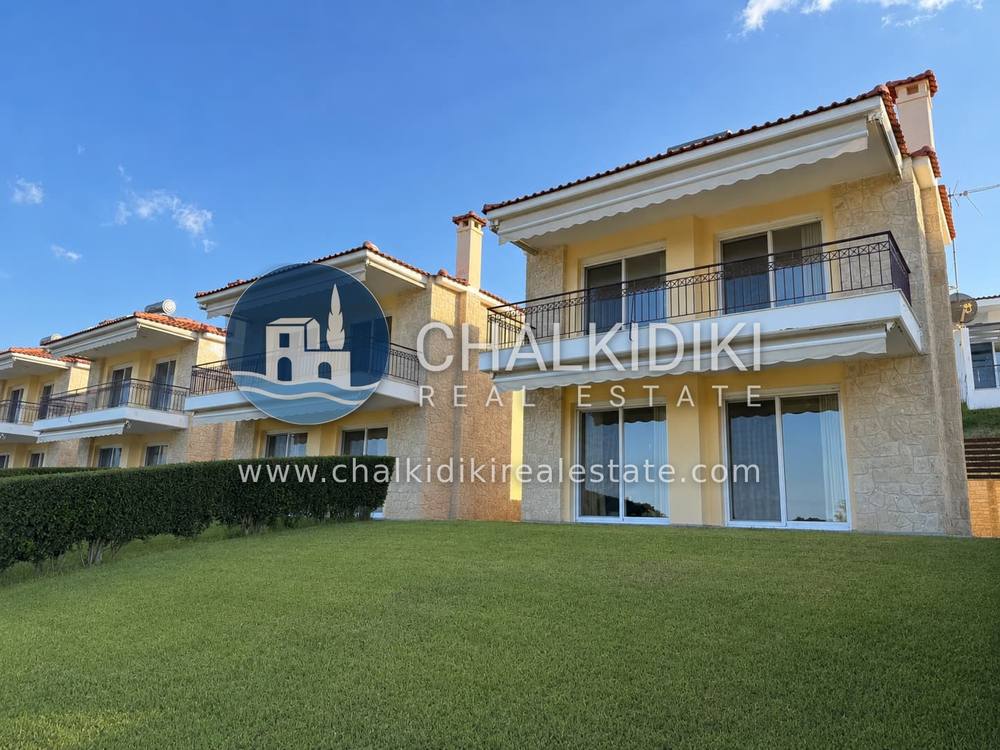 Modern 3-Bedroom Villa with Sea View in Loutra, Chalkidiki